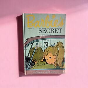 Vintage Barbie’s Secret 1964 Hardcover Book Random House Mattel Eleanor Woolvin